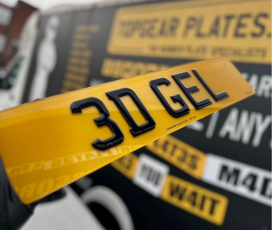 3D GEL BLACK GLOSS - ROAD LEGAL