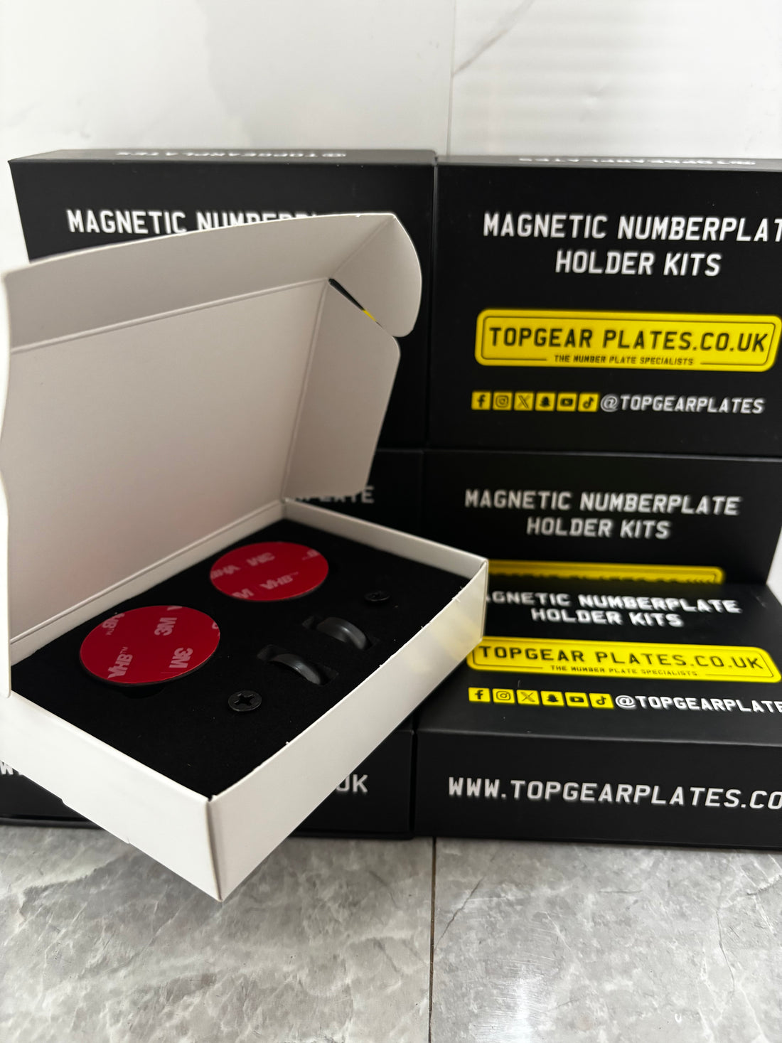 Standard Magnetic Plate Mount Kit – Easy Install, No Drilling