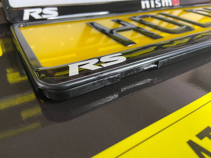 3D Gloss Gel - Quick Release - Car / Van Number Plate Holder Surround - NISMO RS