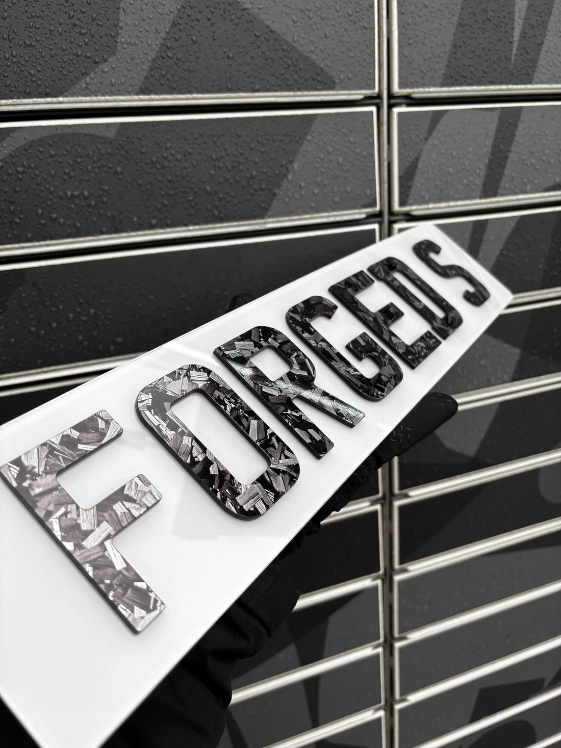 4D Forged S - Show Plate