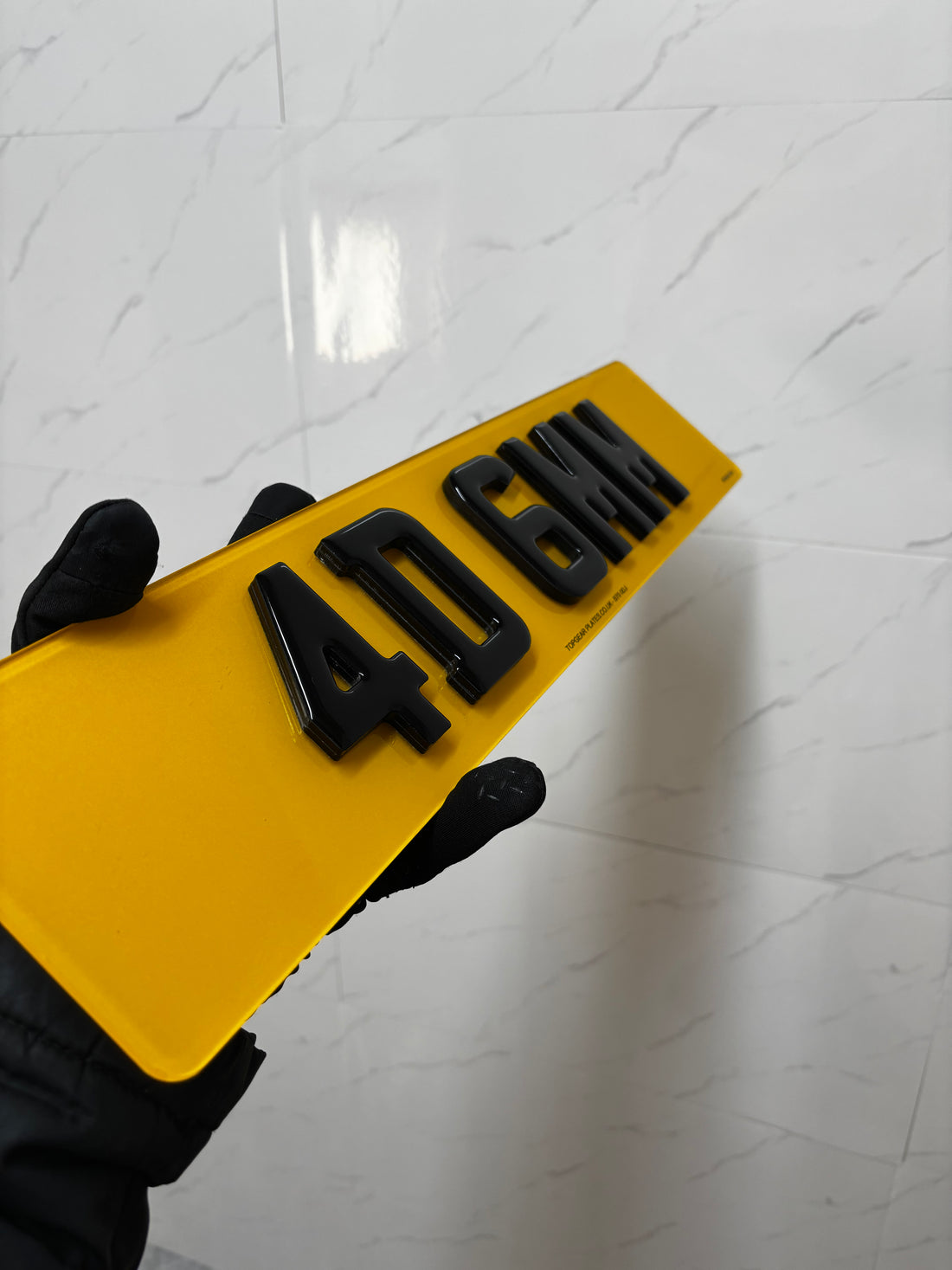 4D 6mm Gel Gloss Black - Road Legal