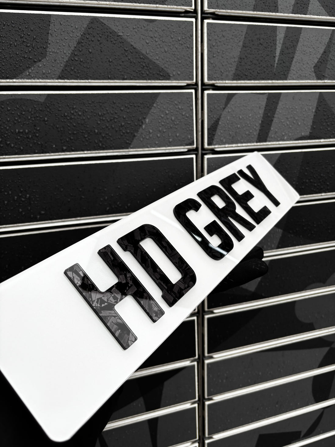 4D HD Grey - Show Plate