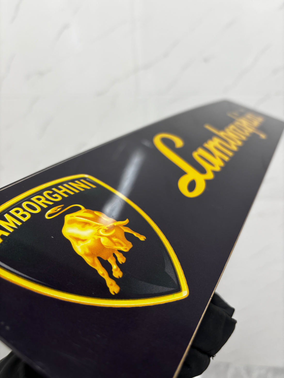 2D Printed Lamborghini-Inspired Show Plate | Car Display Plate