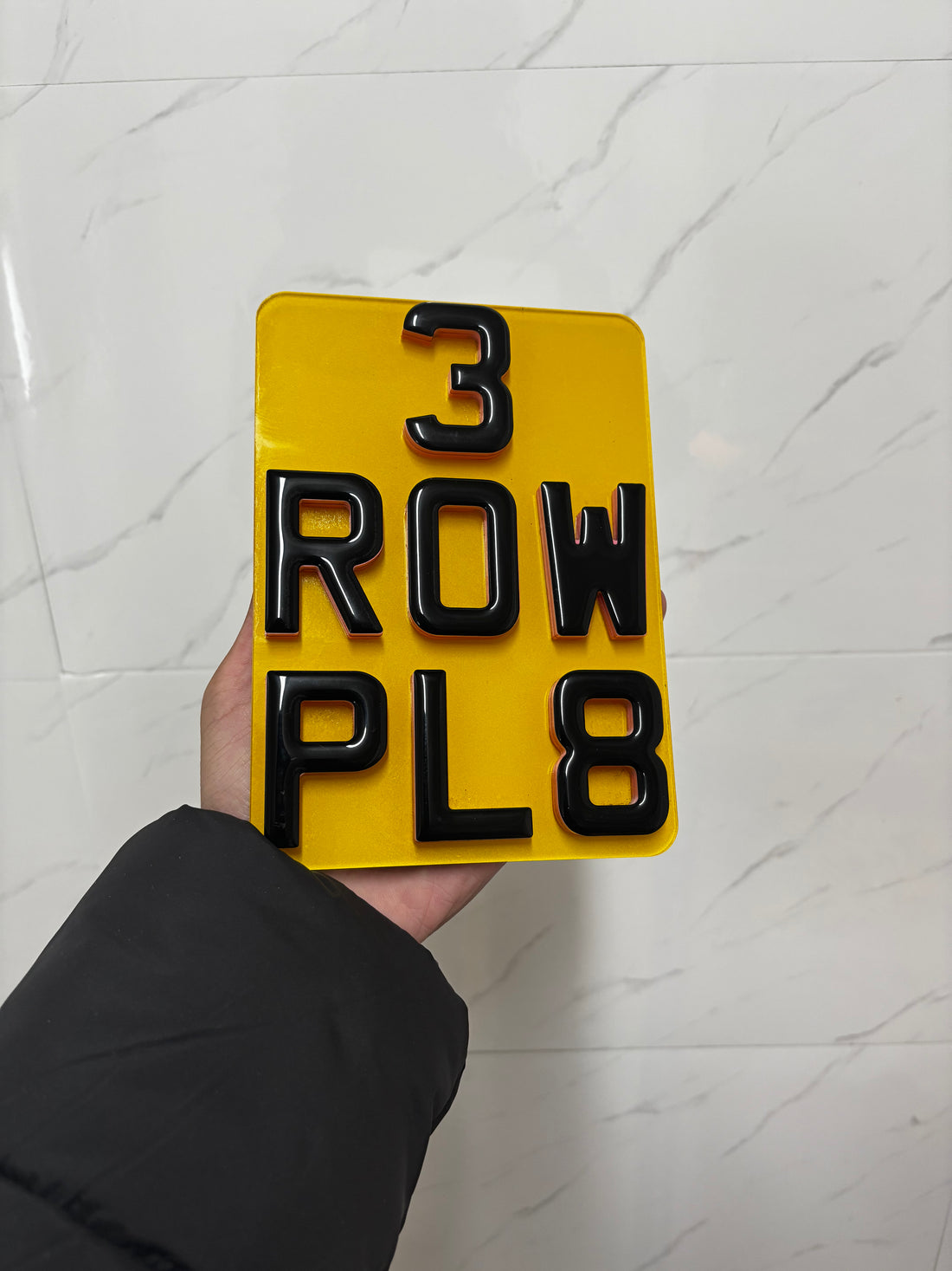 3 Row Plate - Show Plate