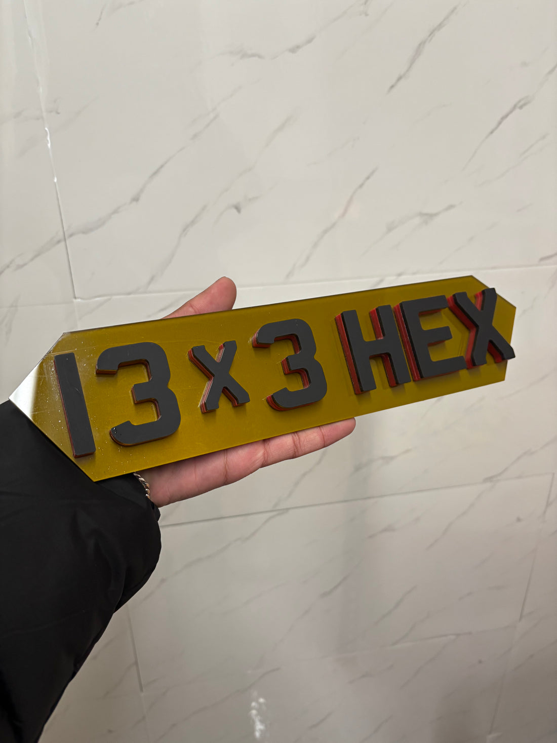 13x3 Square/Hex Plate