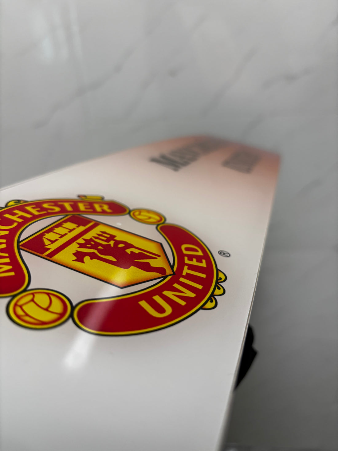 2D Manchester United Show Plate Design – Football Fan Number Plate