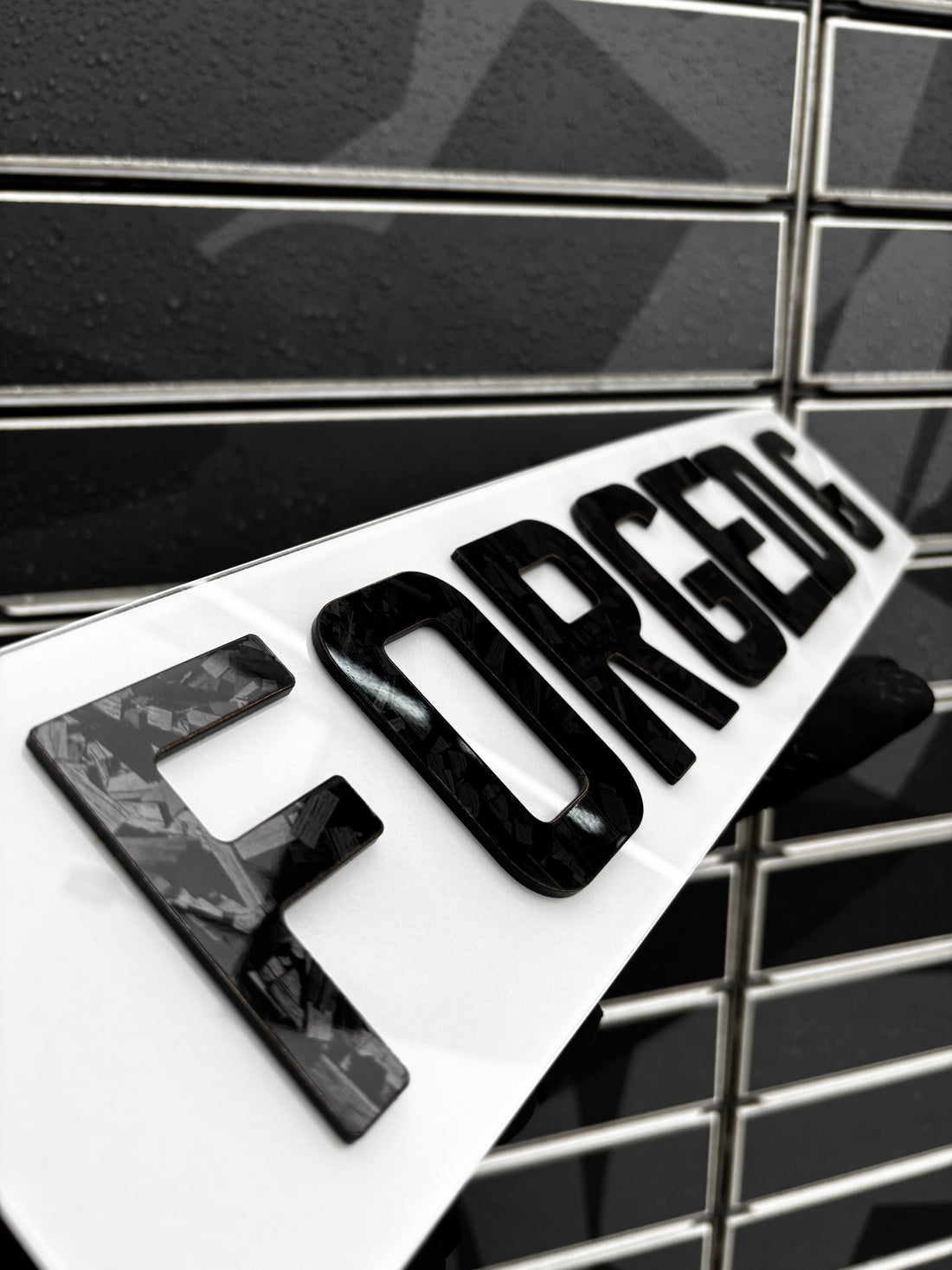 4D Forged G - Show Plate