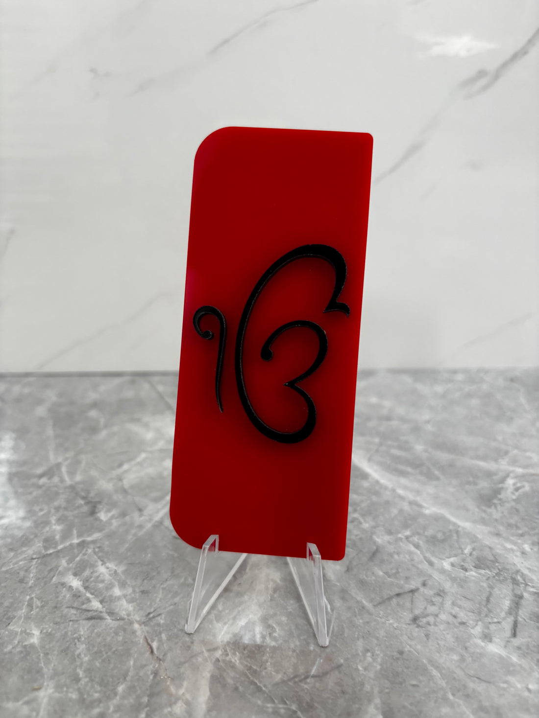 2x 4D Ik Onkar Side Badge - Any Colour