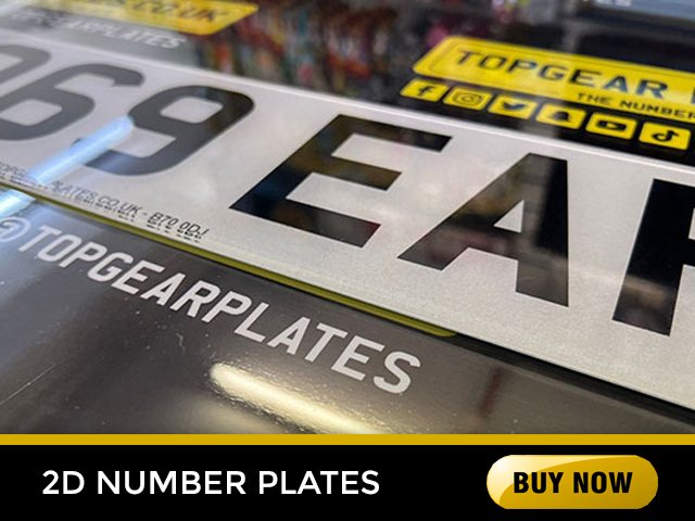 2D | 3D | 4D | Road Legal Number Plates | Buy Online Today