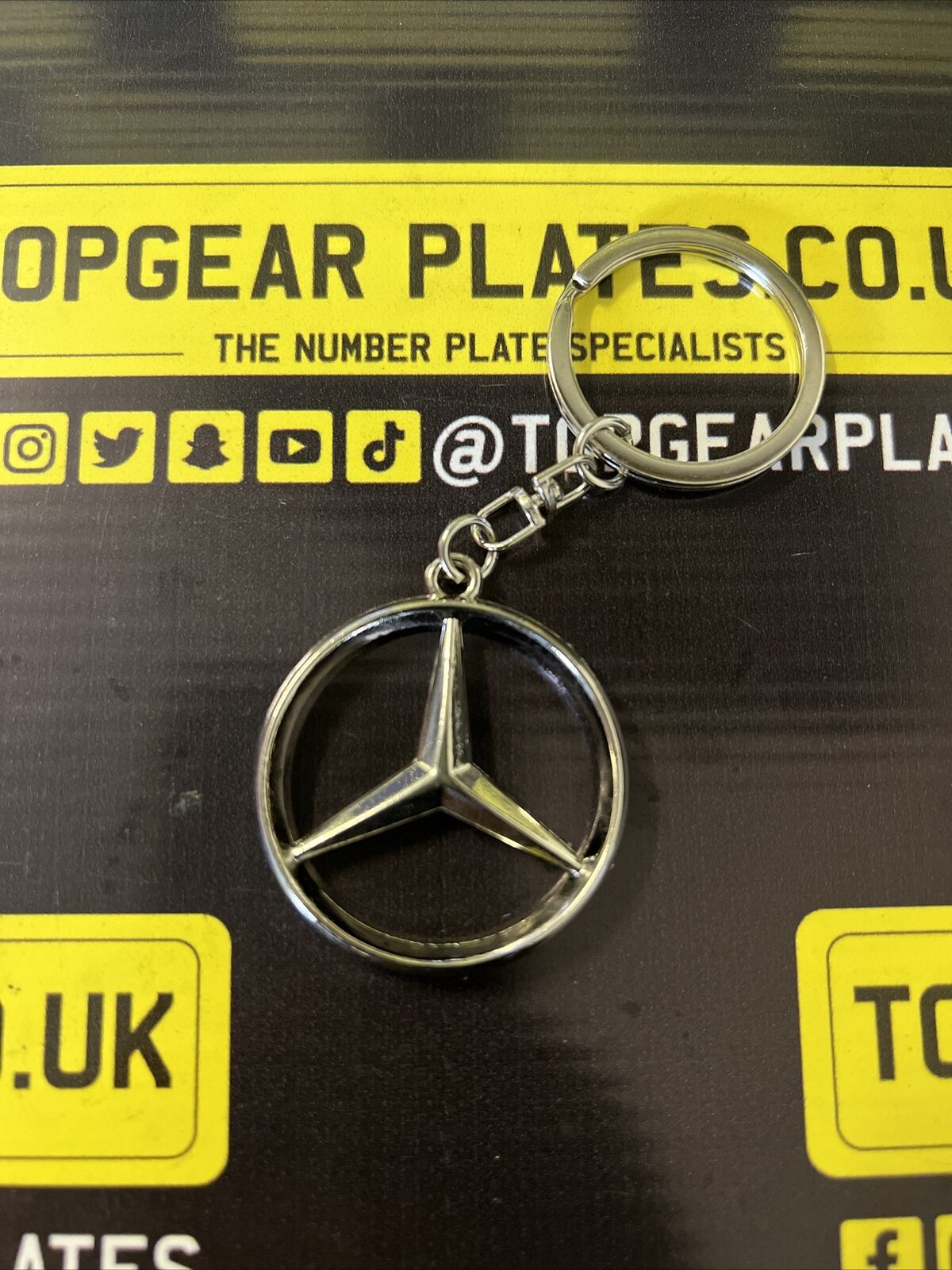 Mercedes Car Keychain – Top Gear Plates